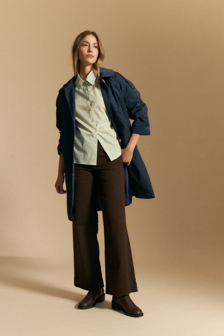 CAMISA LINA Pistacho