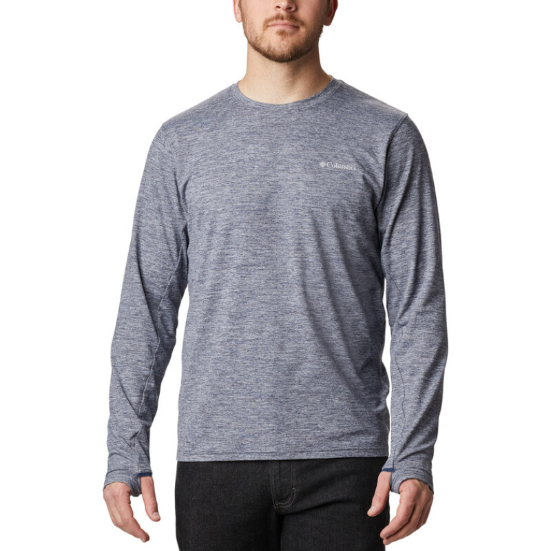 Tech Trail Long Sleeve C-Black COLLEGIATE NAVY