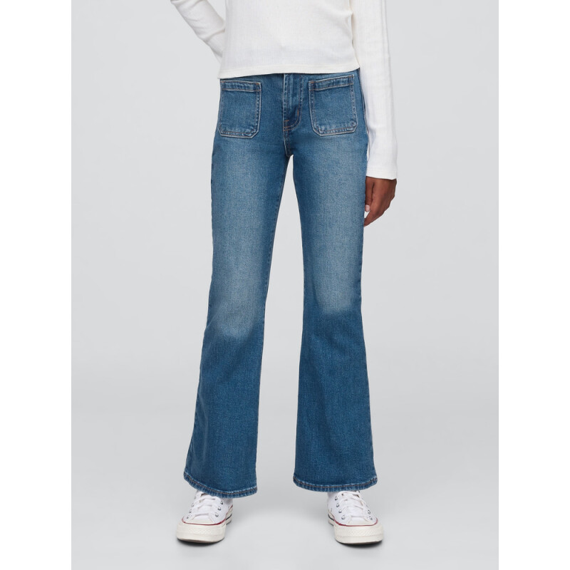 HR 70S FLARE - MED 4 PKT MEDIUM WASH