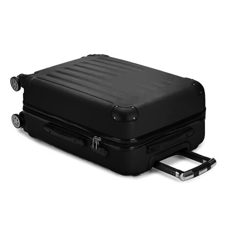 Valija Rígida 24'' Resistente Impermeable 4 Ruedas Negro1