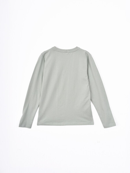REMERA M/L POSITIVE VERDE CLARO
