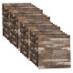 Set x40 Placa De Revestimiento simil piedra TABLA RUSTICA