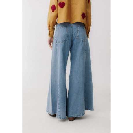 Jean Wide XL Celeste