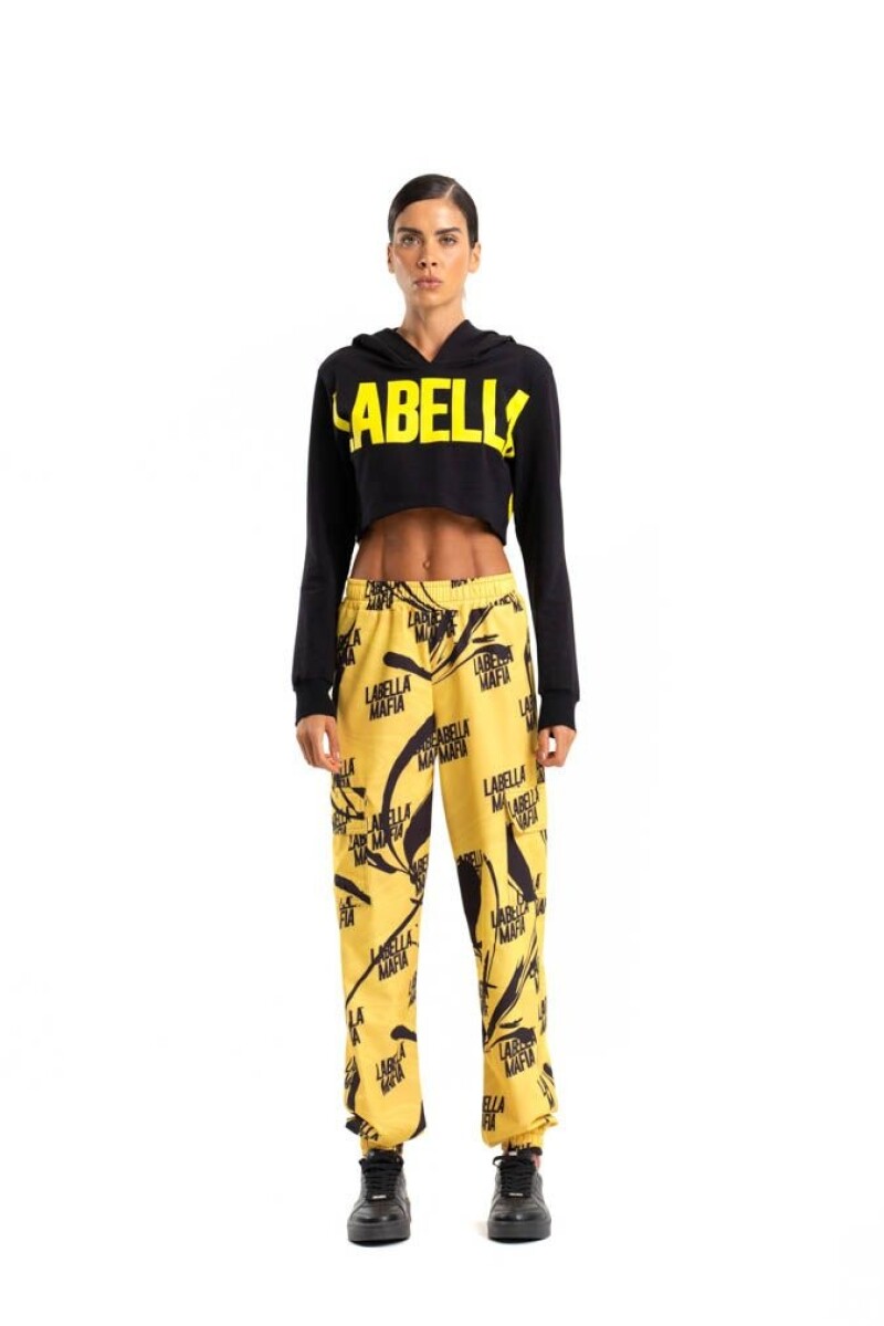 PANTALON ESTAMPADO FUTURA AMARILLO 