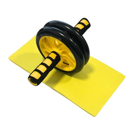Kit de ejercicio rueda abdominales + elasticos Kit de ejercicio rueda abdominales + elasticos