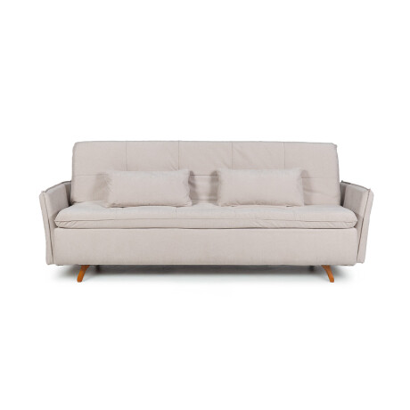Sofá Cama Maira - C/Brazos - Tela Microfibra 10285 (Beige)