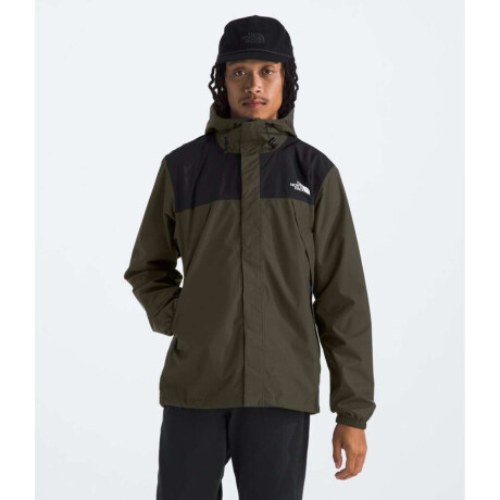 Campera Impermeable Antora hombre New Taupe Green/tnf Black