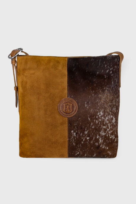 Cartera Chloe con Pelo Camel