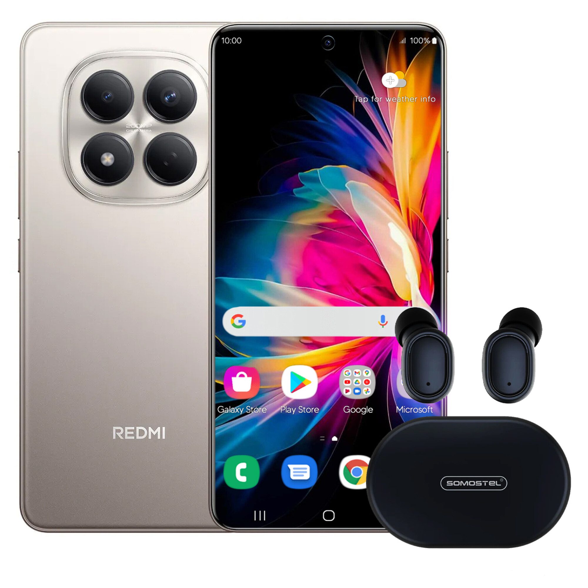 Xiaomi Note 15 Pro 8gb Ram 256gb Rom 4g Lte 200mpx + Regalo - DORADO — Dimm