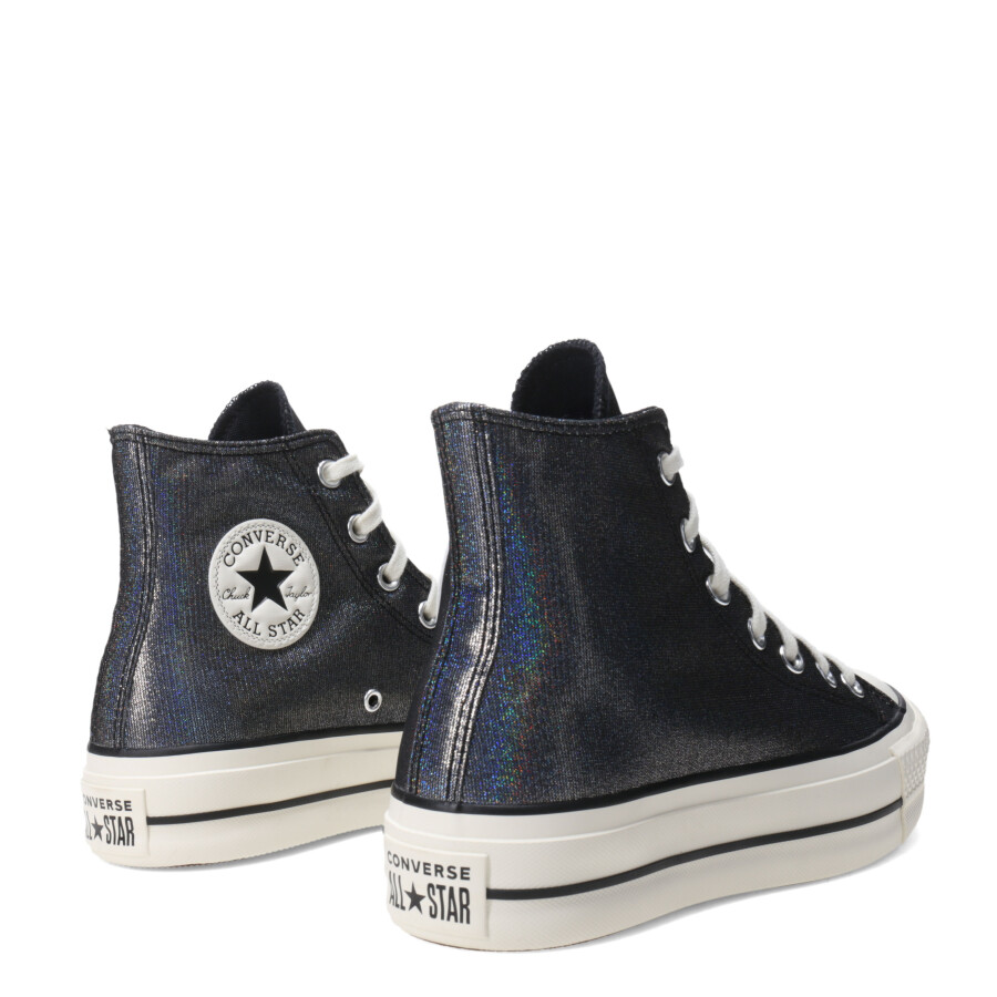 Championes de Mujer Converse Ctas Lift Hi Negro - Brillante