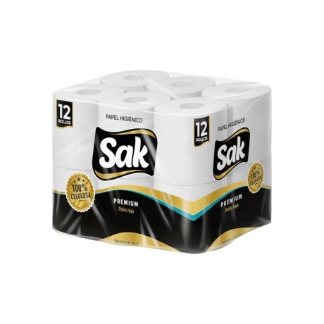 Pack X12 Papel Higiénico Sak Premium 30 Metros Doble Hoja 001