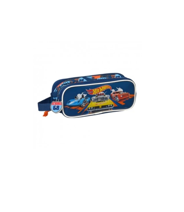 SPEED CLUB OVAL PENCILCASE 2 ZIPPERS Varios