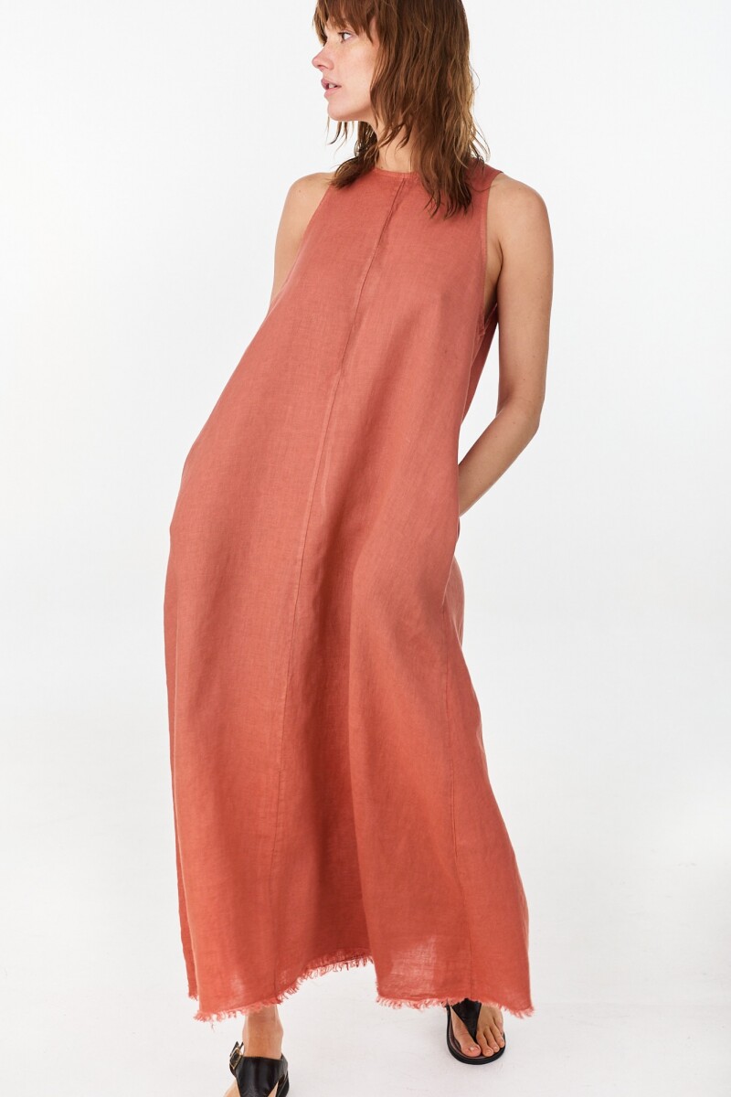 Vestido Duck Terracota