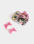 Accesorios Pelo Set Sets Pelo Infantiles Estuche Pvc - Rosa Claro