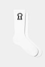 Locked Socks Blanco
