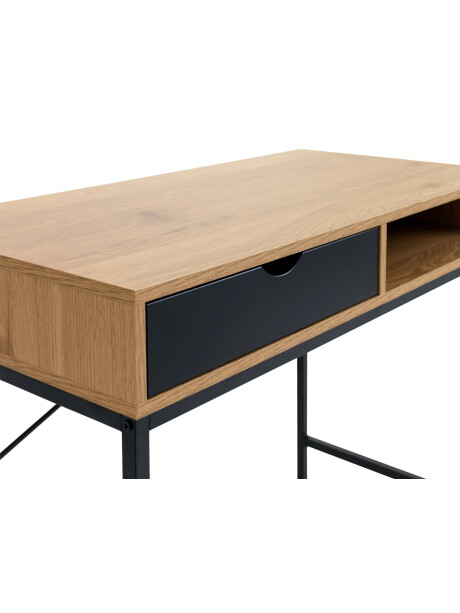 Escritorio TRAPPEDAL 48x95 roble/negro Escritorio TRAPPEDAL 48x95 roble/negro