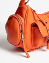 City Cartera City Con Bolsillos - Rojo Labial