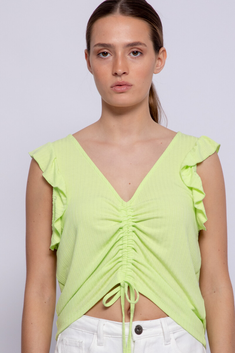 REMERA FERRARA Limoncello