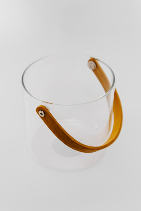 Hielera Clear Color Unico