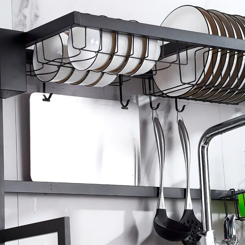 Escurridor Acero Inoxidable Negro Para Pileta Simple Vaseras Escurridor Acero Inoxidable Negro Para Pileta Simple Vaseras