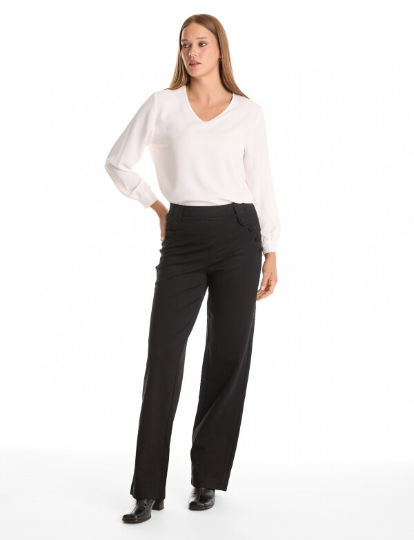Pantalon Recto NEGRO