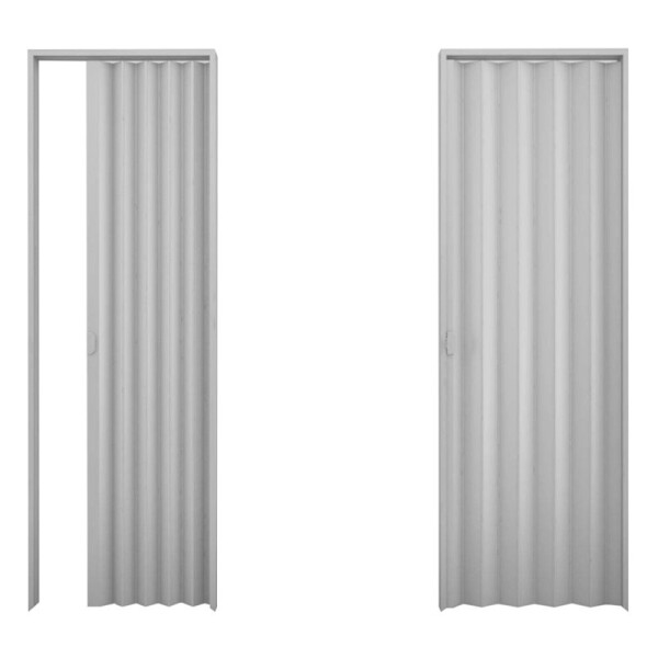 PUERTA PLEGABLE PVC COLOR CINZA 80X210 CM Puerta Plegable Pvc Color Cinza 80x210 Cm