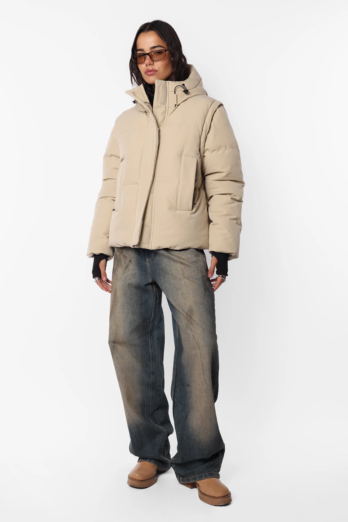 Campera Cinder Crudo