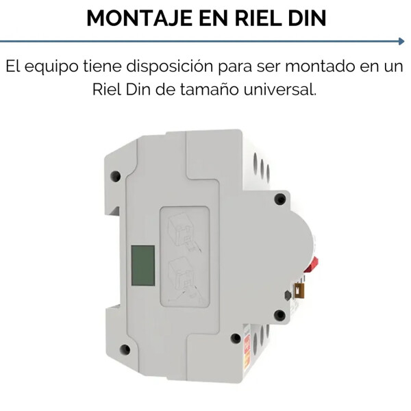 Llave Térmica Tuya Pst-mcb-2p 2p Smart Mcb Switch Wifi Disyuntor TUYA SMART LLAVE TERMICA MCB-2P-20A