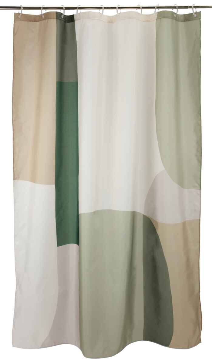 Cortina de ducha KILAFORS 150x200 verde 
