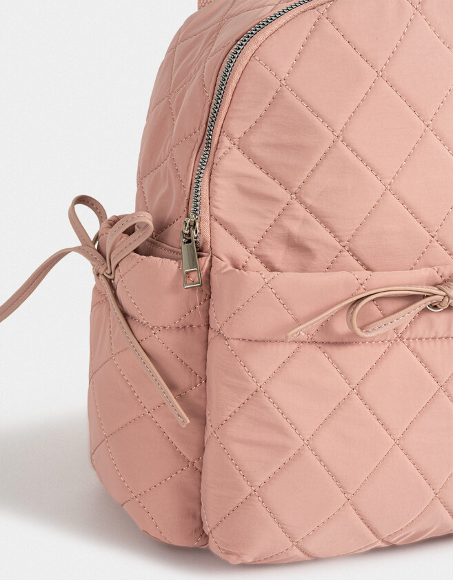 Mochilas Urbanas Mochila Deportiva Puffy Rosa - Rosa Claro