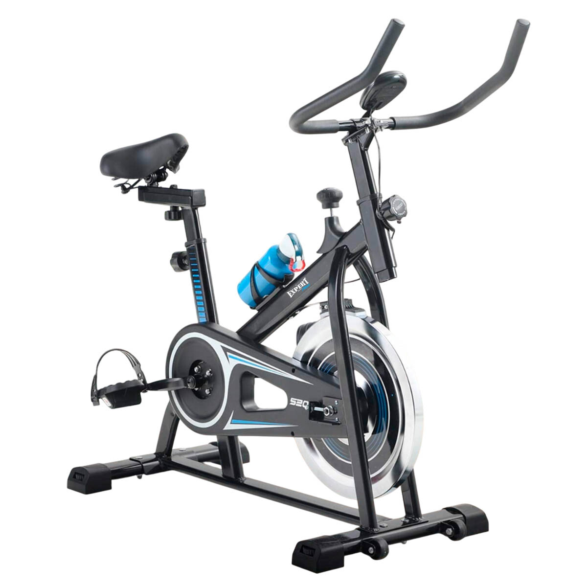 Bicicleta Spinning Expert Fitness Spirit 8Kg Profesional Regulable Pulsómetro - Gym002009 