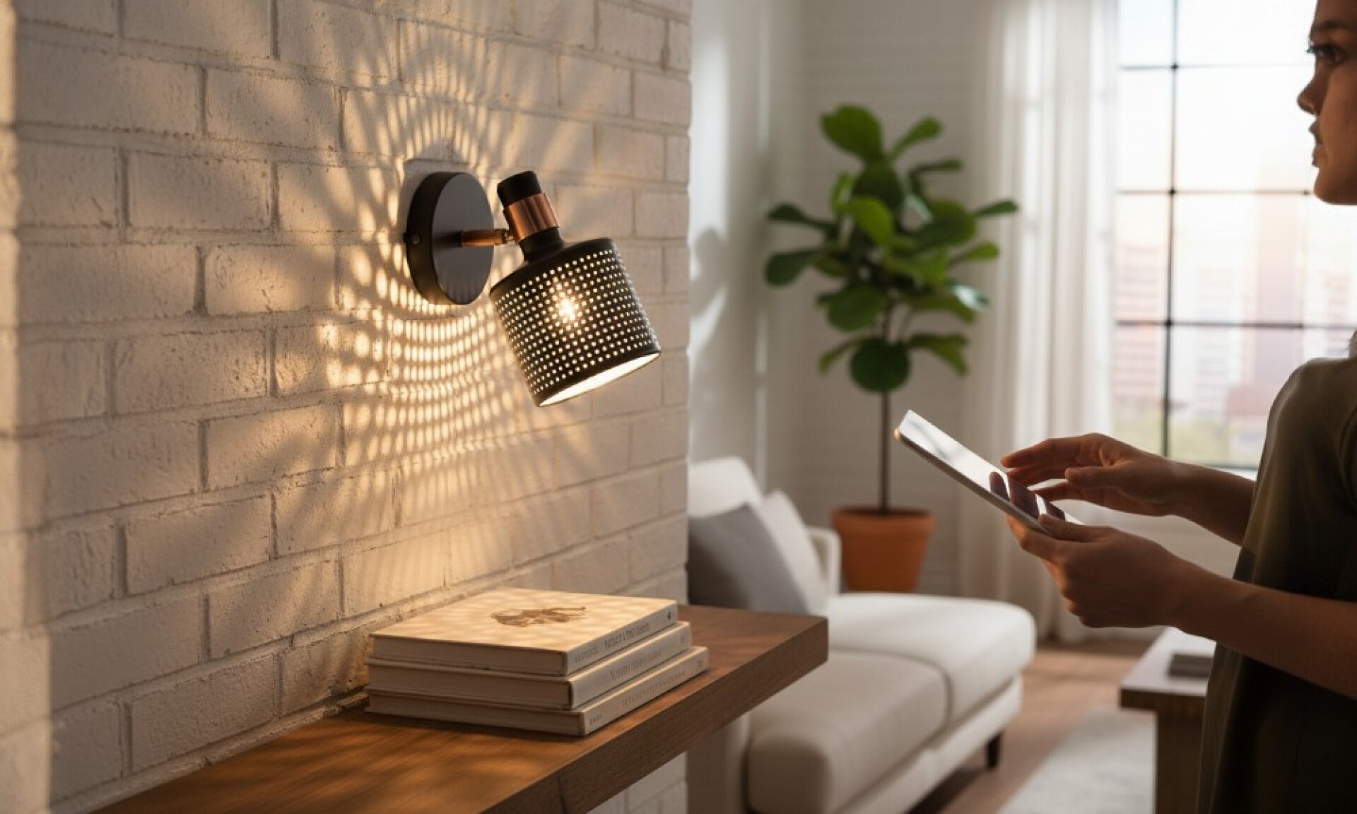 Luminaria De Pared Hb-1328 