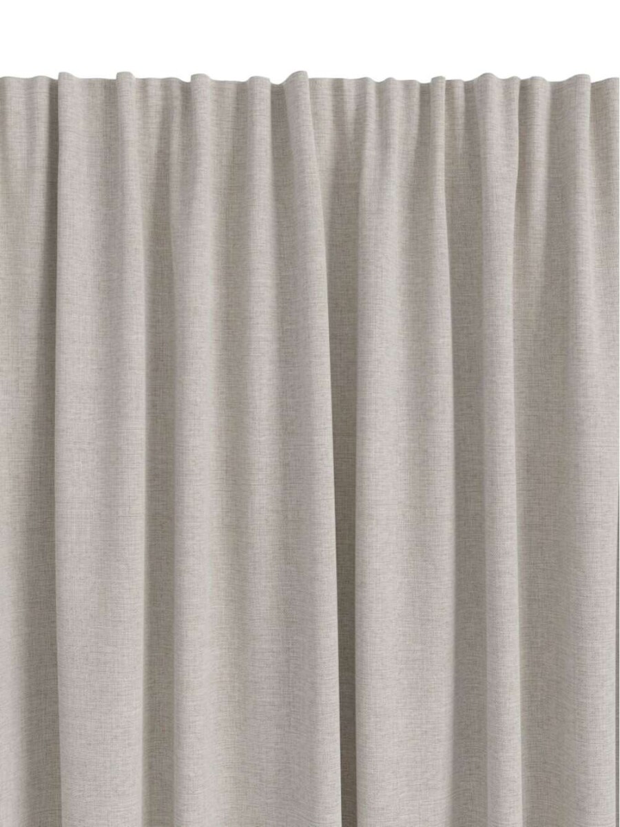 Cortina Opaca Leka 1X140X300 - Gris Calido 