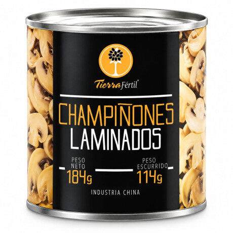 CHAMPIGNON LAMINADO LATA 184G TIERRA FERTIL CHAMPIGNON LAMINADO LATA 184G TIERRA FERTIL