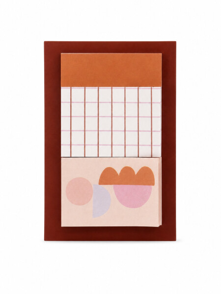NOTAS ADHESIVAS OPORTO 3 PCS MULTICOLOR