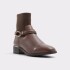 ONITRAM BLACK SMOOTH LEATHER DARK BROWN