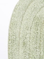 ALFOMBRA BAÑO OVAL VERDE