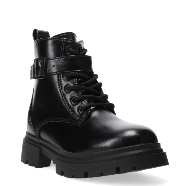 Bota de Niña MINI Miss Carol KASTRE acordonada y con cierre Negro