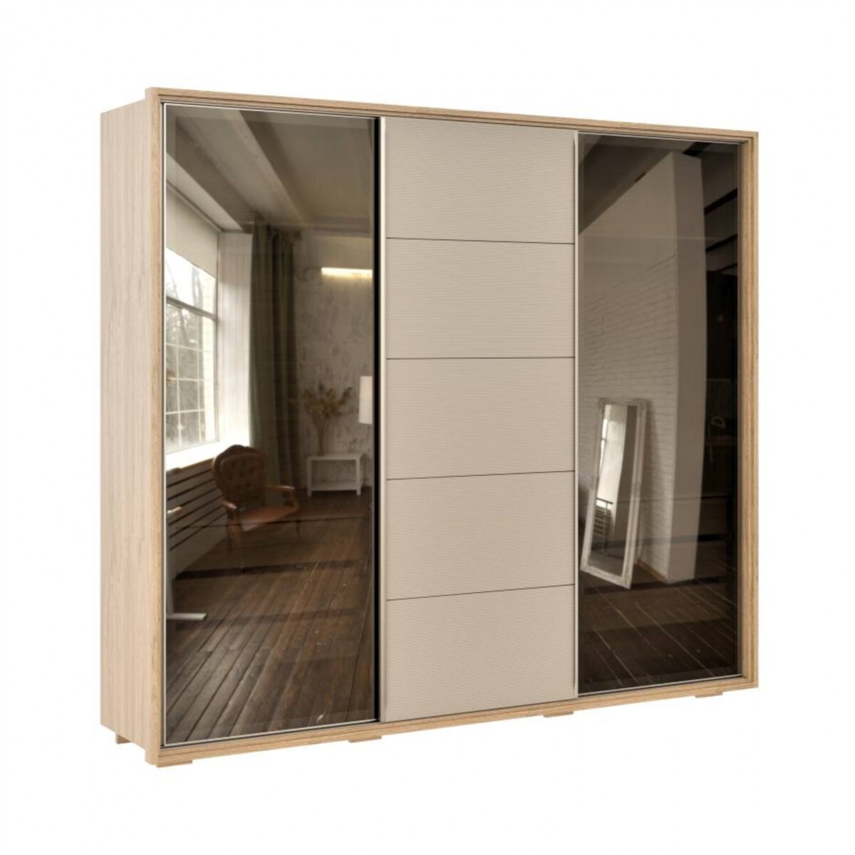 Ropero puertas corredizas Reflecta 2.7 - Concepto - Hanover 