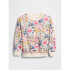 IE FRCH LOGO CREW IVORY FROST
