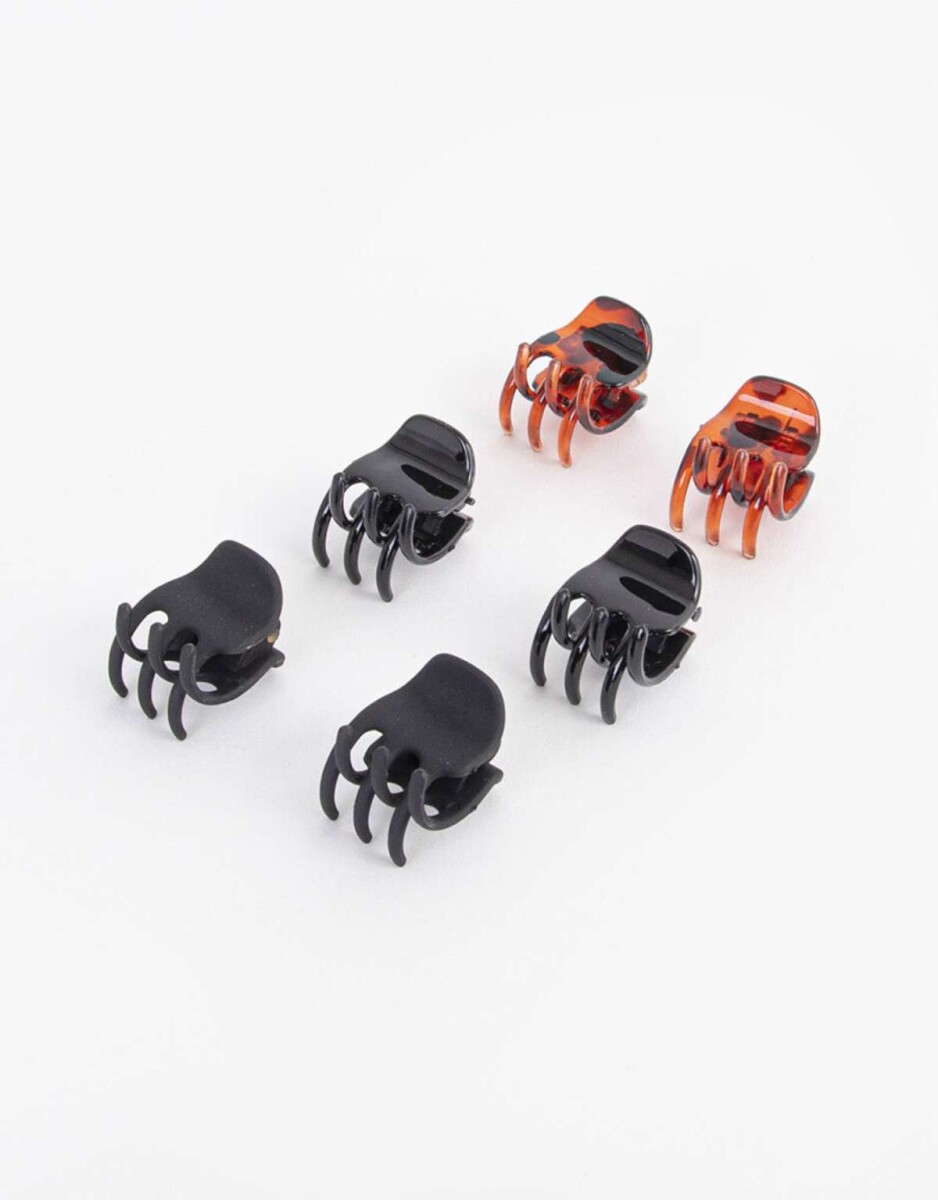 Set De Broches - Combinacion Bicolor 