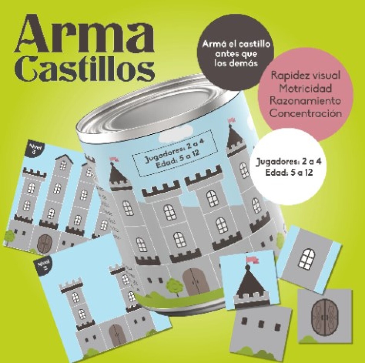 Arma Castillos -Chaupantallas - Arma Castillos -chaupantallas 