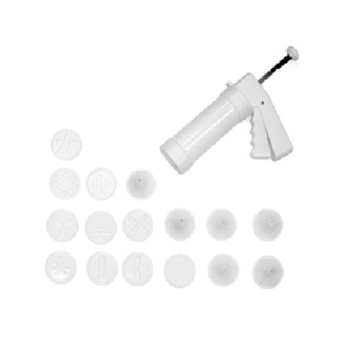 Pistola Decoradora 6 adaptadores FACKELMANN 