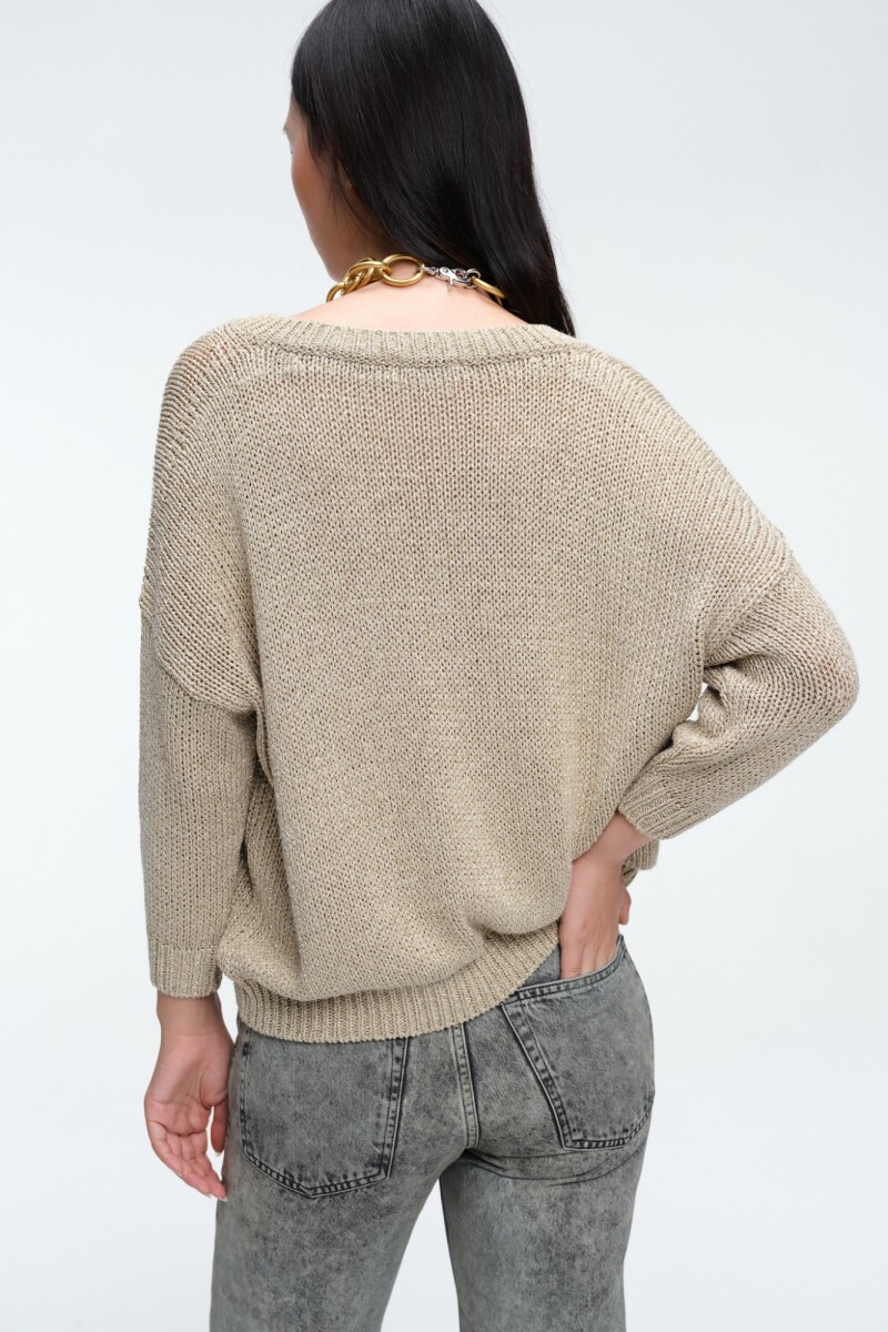 SWEATER V Crema