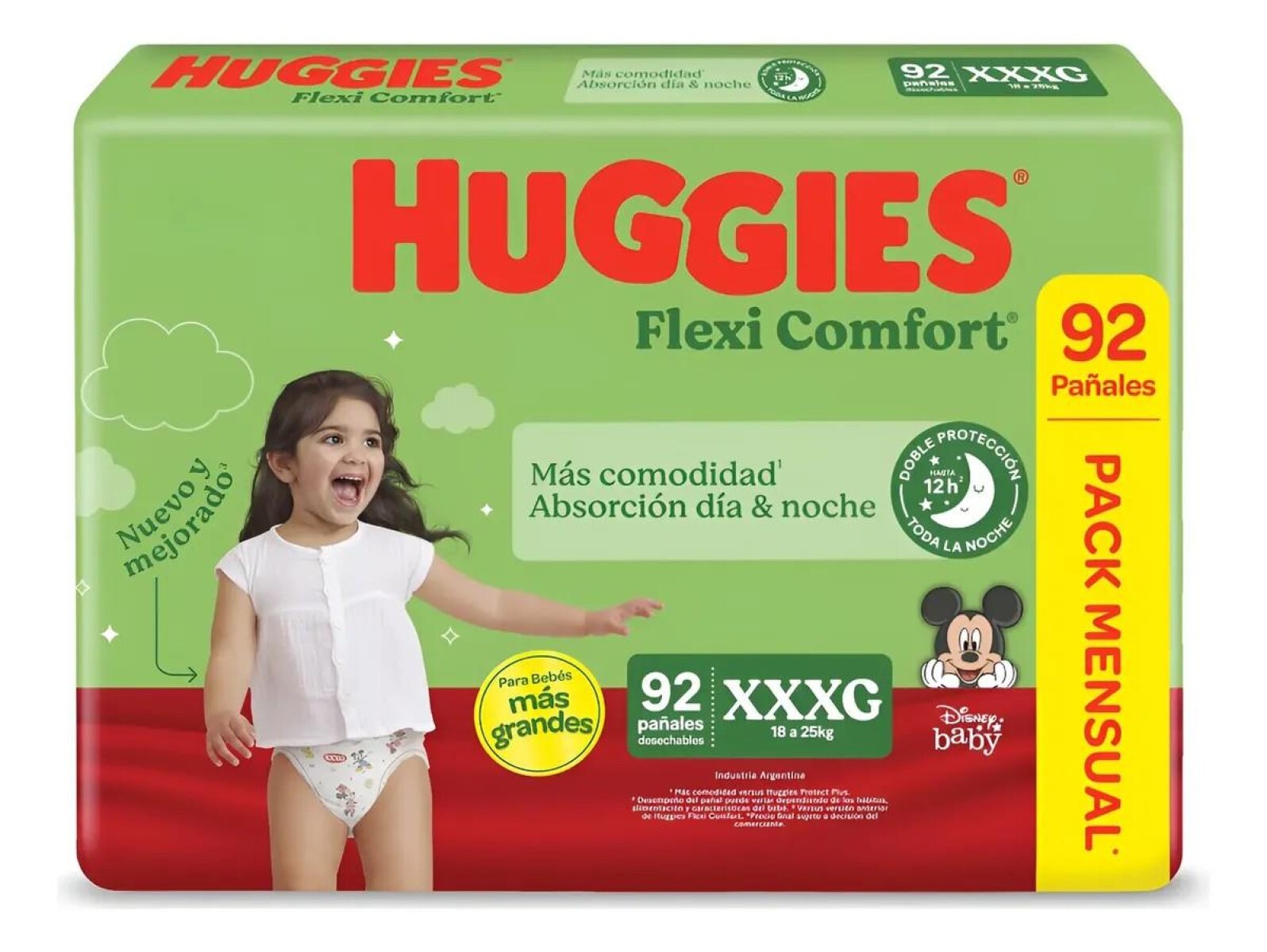 HUGGIES FLEXI COMFORT XXXG X 92 