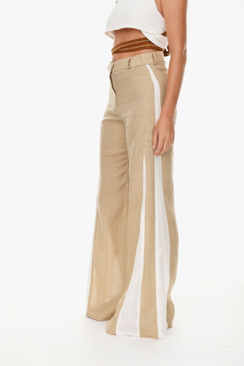 Pantalon Murra Beige/Manteca