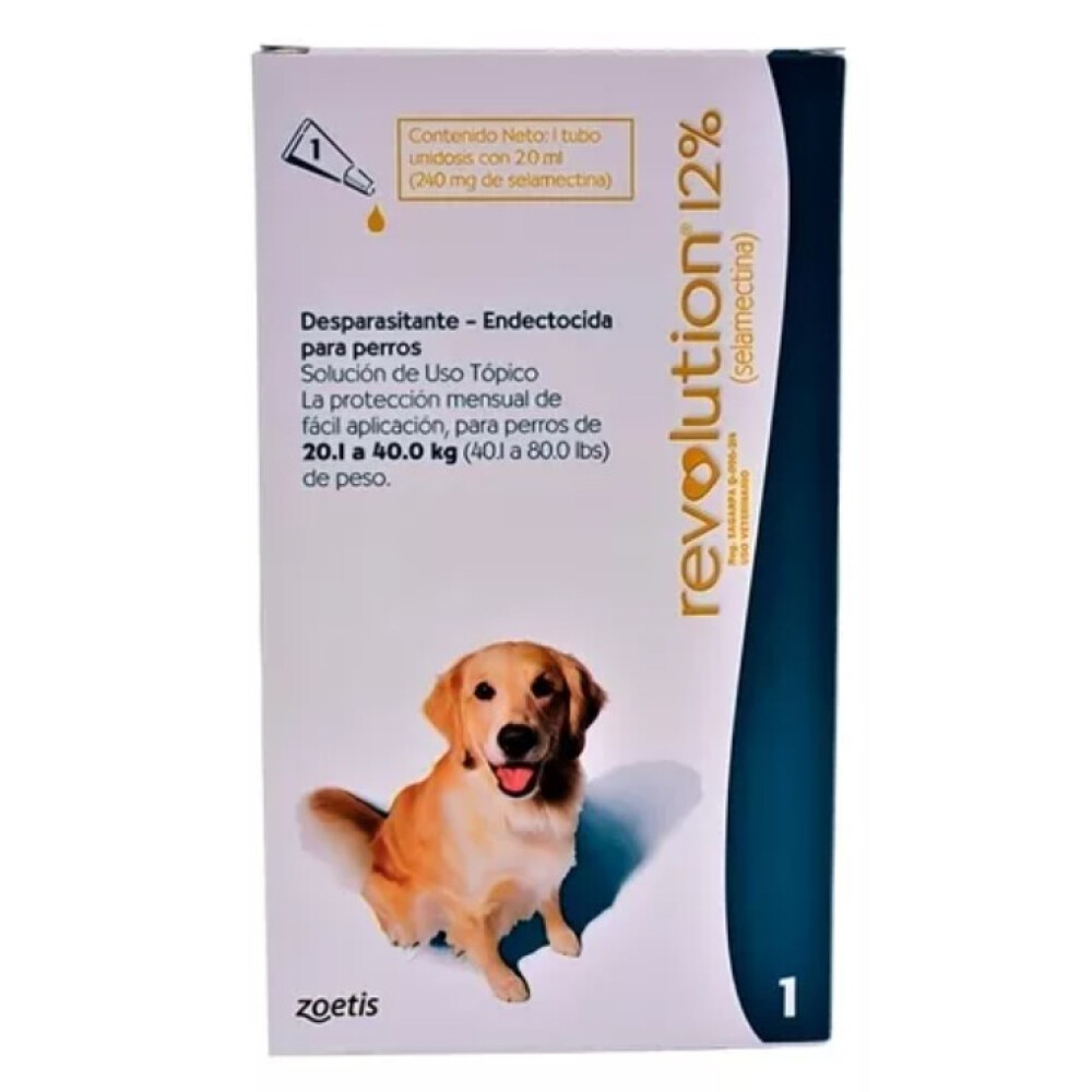 REVOLUTION PERRO 20 A 40 KGS REVOLUTION PERRO 20 A 40 KGS