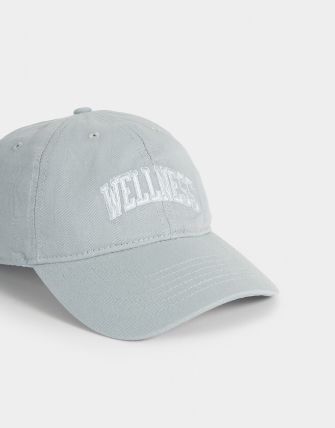 Caps Deportivo Gorra Canvas "wellness" - Azul Celeste