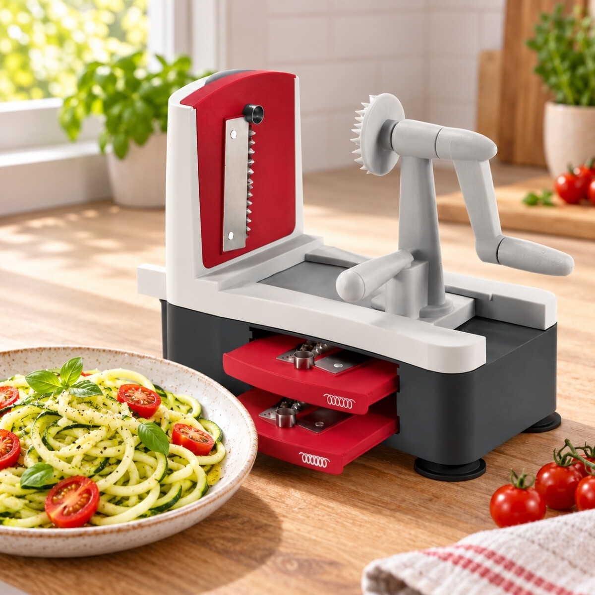 Cortador Espiral de Frutas y Verduras Spiromat Westmark 
