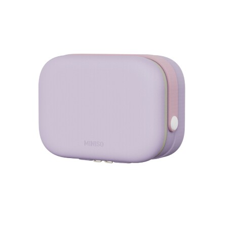 Necessaire rígido lila